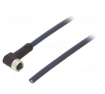 Connection lead | M8 | PIN: 4 | angled | 10m | plug | 30VAC | 4A | CF9-CF.INI