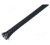 Polyester braid | ØBraid : 10÷20nom.15mm | PET,polyester | black