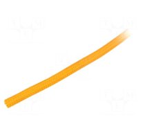 Polyester braid | ØBraid : 6.35mm | polyester | orange | -70÷125°C