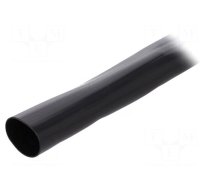 Insulating tube | PVC | black | -20÷125°C | Øint: 18mm | L: 10m | UL94V-0