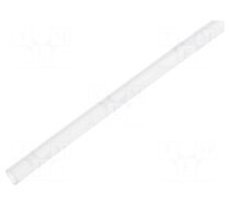 Insulating tube | silicone | transparent | -50÷200°C | Øint: 1mm