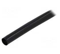 Insulating tube | PVC | black | -20÷125°C | Øint: 10mm | L: 10m | UL94V-0