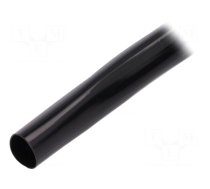 Insulating tube | PVC | black | -20÷125°C | Øint: 16mm | L: 10m | UL94V-0