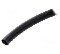 Insulating tube | PVC | black | -20÷125°C | Øint: 8mm | L: 10m | UL94V-0
