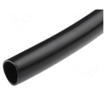 Insulating tube | PVC | black | -45÷125°C | Øint: 8mm | L: 50m