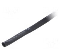 Insulating tube | PVC | black | 6.68mm