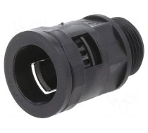 Straight terminal connector | Thread: metric,outside | polyamide