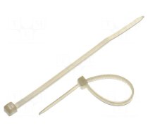 Cable tie | L: 80mm | W: 2.4mm | polyamide | 78.5N | natural | Ømax: 19mm