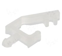 Clamping holder | polyamide | natural | UL94V-2 | Cable P-clips