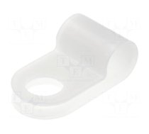 Fixing clamp | Cable P-clips | ØBundle : 5.6mm | polyamide | natural