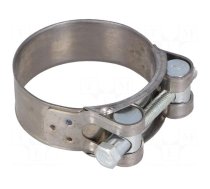 T-bolt clamp | W: 22mm | Clamping: 52÷55mm | chrome steel AISI 430 | S