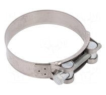 T-bolt clamp | W: 24mm | Clamping: 92÷97mm | chrome steel AISI 430 | S