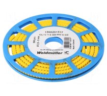 Markers | Marking: 5 | 2.5÷5mm | PVC | yellow | -30÷80°C | leaded | CLI C