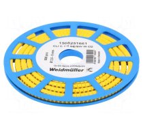 Markers | Marking: M | 2.5÷5mm | PVC | yellow | -30÷80°C | leaded | CLI C