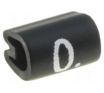 Markers | Marking: 0 | 5.5÷8.9mm | PVC | black | -45÷70°C | leaded