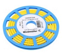 Markers | Marking: 8 | 2.5÷5mm | PVC | yellow | -30÷80°C | leaded | CLI C