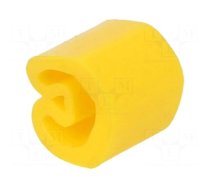 Markers | Marking: empty | 1.3÷3mm | PVC | yellow | -30÷80°C | leaded