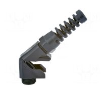 Cable gland | angular | NPT1/2" | IP68 | polyamide | black | HSK-W-FLEX