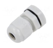 Cable gland | M12 | 1.5 | polyamide | light grey