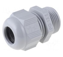 Cable gland | PG13,5 | IP68 | polyamide | dark grey | HELUTOP HT-PG