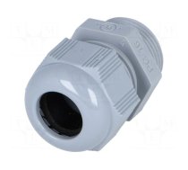 Cable gland | PG16 | IP68 | polyamide | dark grey | HELUTOP HT-PG