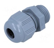 Cable gland | PG9 | IP68 | polyamide | dark grey | HELUTOP HT-PG