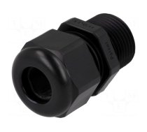 Cable gland | with long thread | M20 | 1.5 | IP68 | polyamide | black