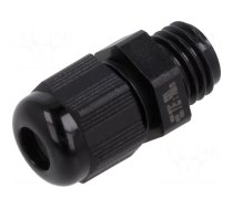 Cable gland | without nut | M12 | 1.5 | IP68 | polyamide | black