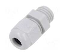 Cable gland | without nut | M12 | 1.5 | IP68 | polyamide | light grey