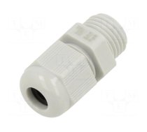 Cable gland | without nut | PG7 | IP68 | polyamide | light grey