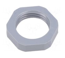 Nut | NPT1/2" | polyamide | dark grey | -20÷100°C | Thread: inch,NPT