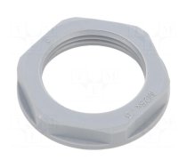 Nut | M25 | polyamide | 32mm | grey | Thread: metric | Pitch: 1.5 | Entrelec