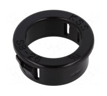 Grommet | Ømount.hole: 25.8mm | Øhole: 19.1mm | black