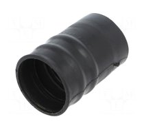 Heat shrink boot | straight,glued | 22mm | L: 99mm | black | -55÷105°C