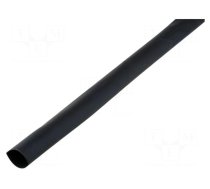 Heat shrink sleeve | glued | 2: 1 | 19.1mm | L: 1000mm | black | -55÷125°C