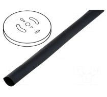 Heat shrink sleeve | glueless | 2: 1 | 19.1mm | black | polyolefine