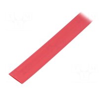 Heat shrink sleeve | glueless,flexible | 2: 1 | 12.7mm | L: 10m | red
