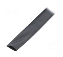 Heat shrink sleeve | glueless,flexible | 2: 1 | 19mm | L: 10m | black