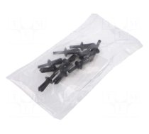 Plastic anchor | 10pcs | Dacia,Mercedes,Renault | L: 15.2mm