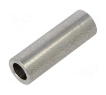 Spacer sleeve | 30mm | cylindrical | stainless steel | Out.diam: 10mm