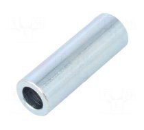 Spacer sleeve | 30mm | cylindrical | steel | zinc | Out.diam: 10mm