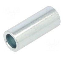 Spacer sleeve | 30mm | cylindrical | steel | zinc | Out.diam: 12mm