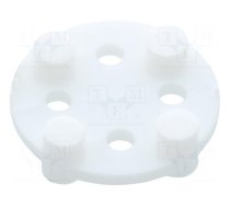 Insulating distance | polyamide | 2.5mm | natural | UL94V-2 | TO5