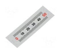 Ruler | figures horizontally arranged,self-adhesive | W: 11mm