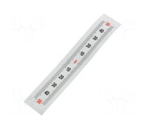 Ruler | figures vertically arranged,self-adhesive | W: 11mm