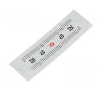 Ruler | figures vertically arranged,self-adhesive | W: 11mm