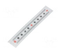 Ruler | figures vertically arranged,self-adhesive | W: 11mm