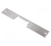 Frontal plate | short,flat | W: 25mm | for electromagnetic lock