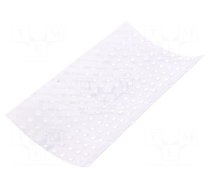 Self-adhesive foot | H: 1.9mm | transparent | polyurethane | Bumpon