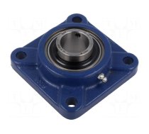 Bearing: bearing unit | adjustable grip,with square flange | 30mm